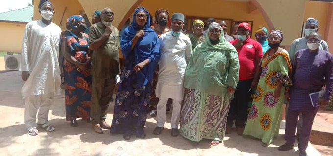 NASHIA PAYS SENSITIZATION VISIT TO MINISTRY FOR WOMEN AFFAIRS AND SCHOOL OF NURSING LAFIA