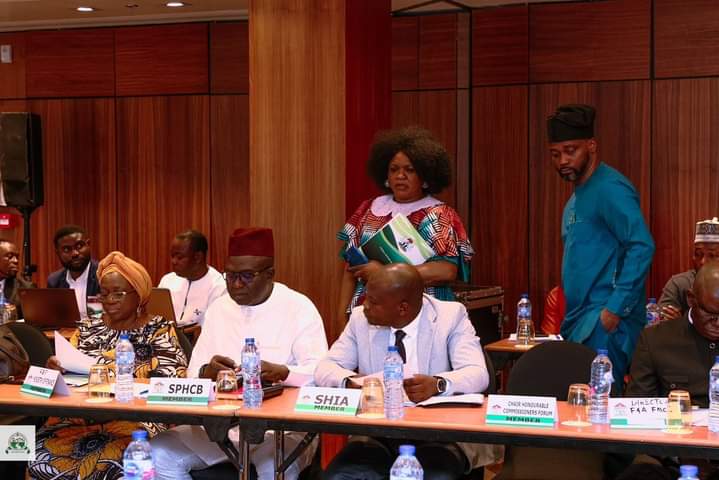 NASHIA Executive Secretary, Dr Gaza Gwamna attends 4th Meeting of Ministerial Oversight Committee (MOC) of BHCPF